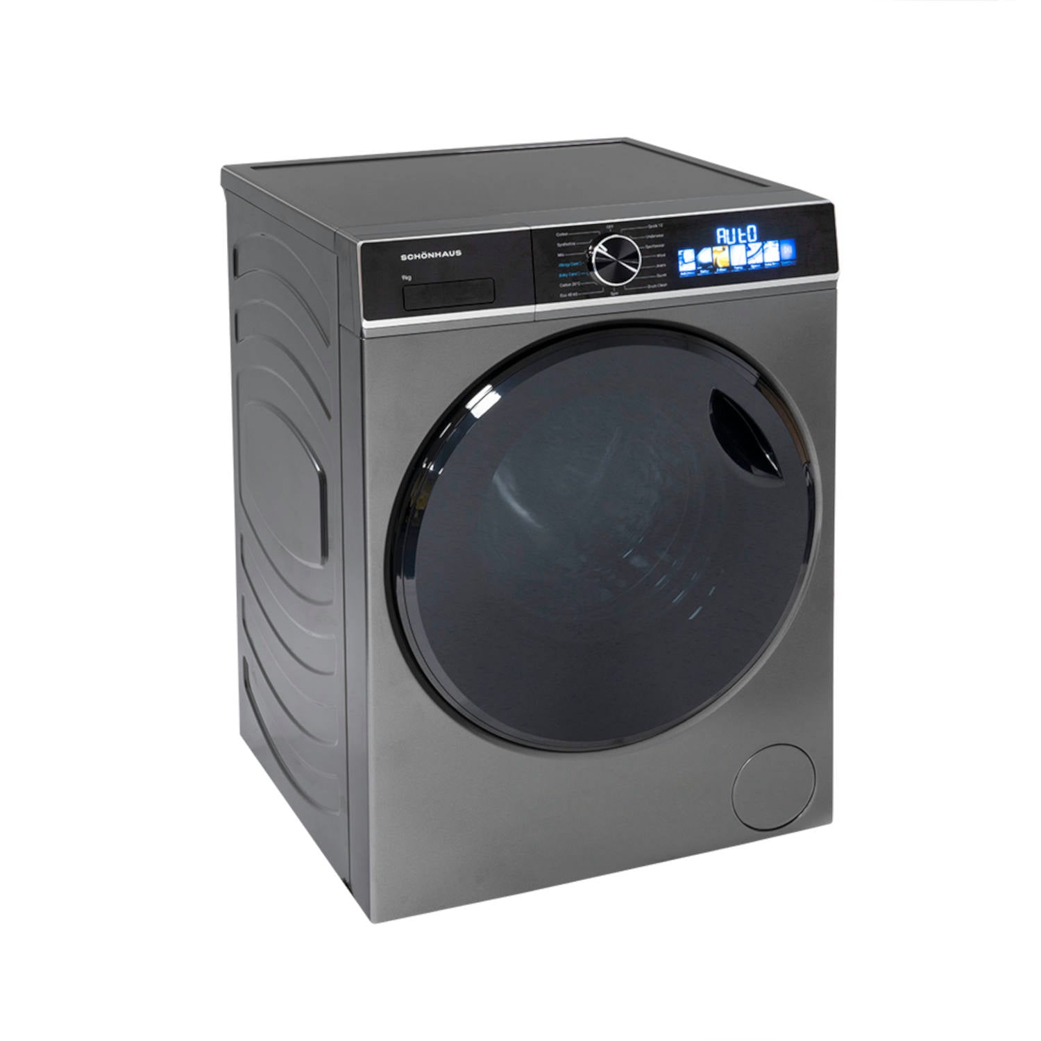Schonhaus WMSF01914AG 9kg 1400 Spin Washing Machine - Graphite