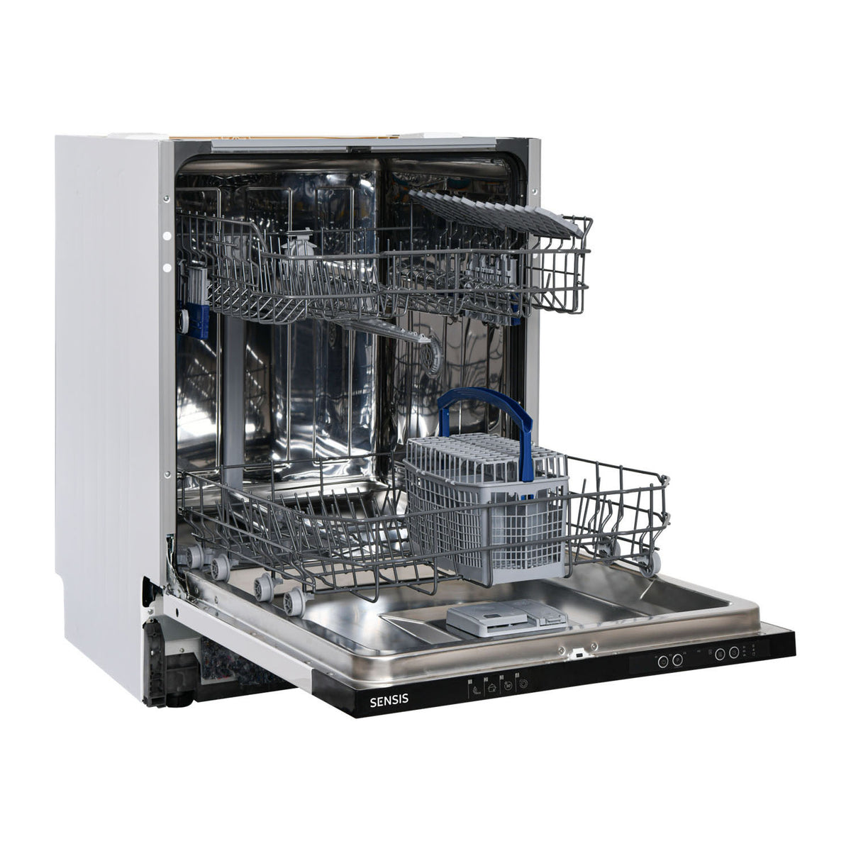 Sensis DWBI0213FSDWA Integrated Dishwasher - White - 13 Place Settings