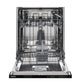 Sensis DWBI0213FSDWA Integrated Dishwasher - White - 13 Place Settings