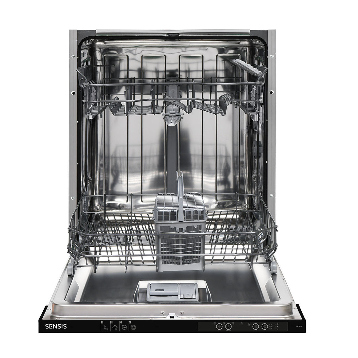 Sensis DWBI0213FSDWA Integrated Dishwasher - White - 13 Place Settings