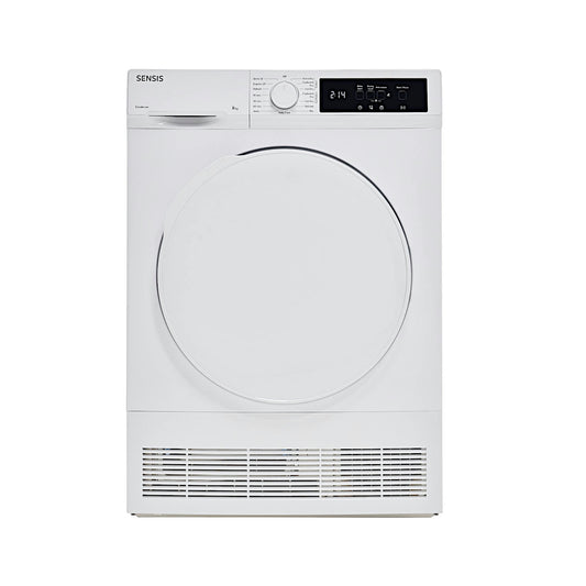 Sensis TDCF018BW 8kg Condenser Tumble Dryer - White