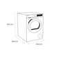 Sensis TDHF019A2W  9kg Heat Pump Tumble Dryer - White