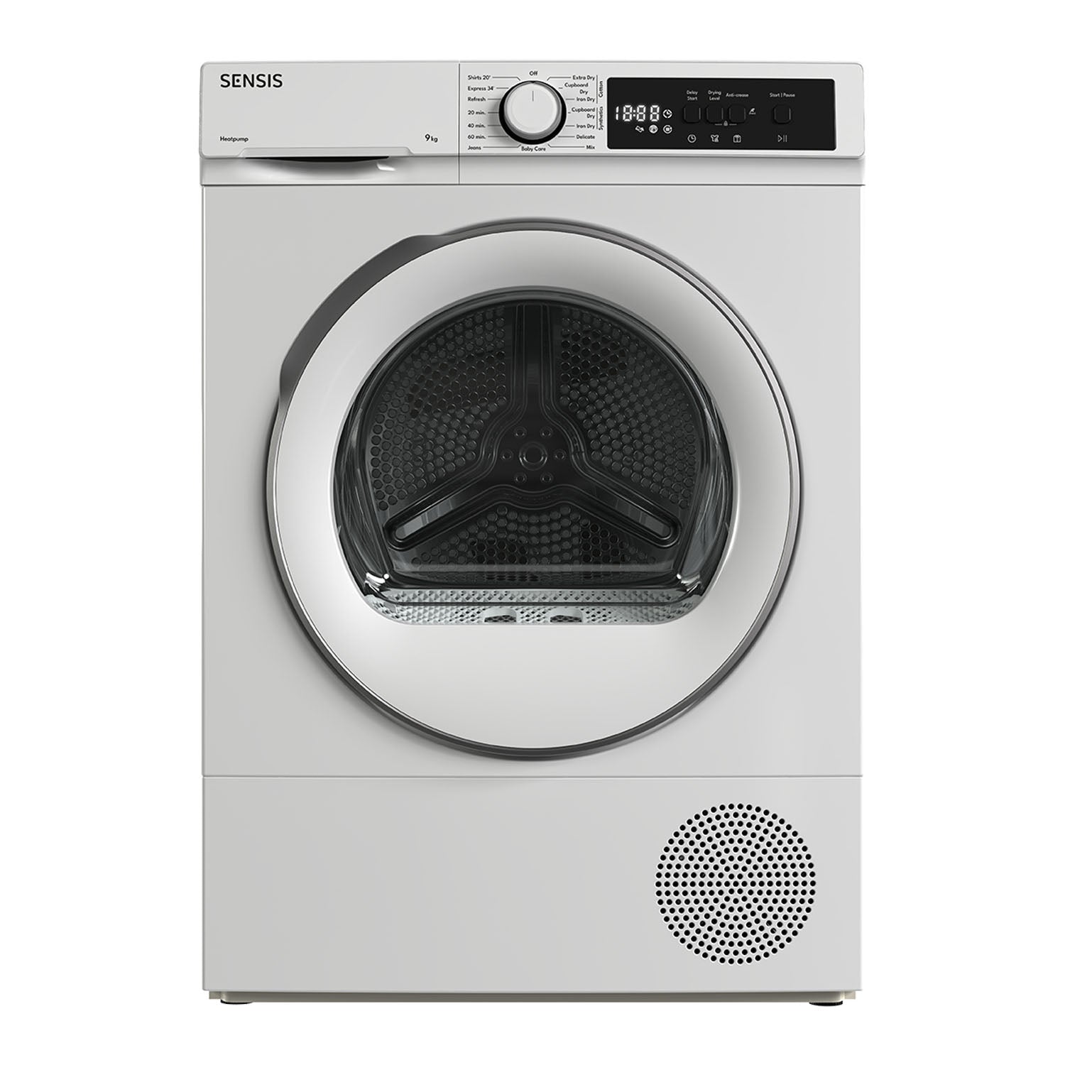 Sensis TDHF019A2W  9kg Heat Pump Tumble Dryer - White