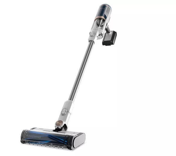 Shark BU3521UK Clean & Empty Cordless Vacuum Cleaner & Auto-Empty System - 40 Minutes Run Time - White