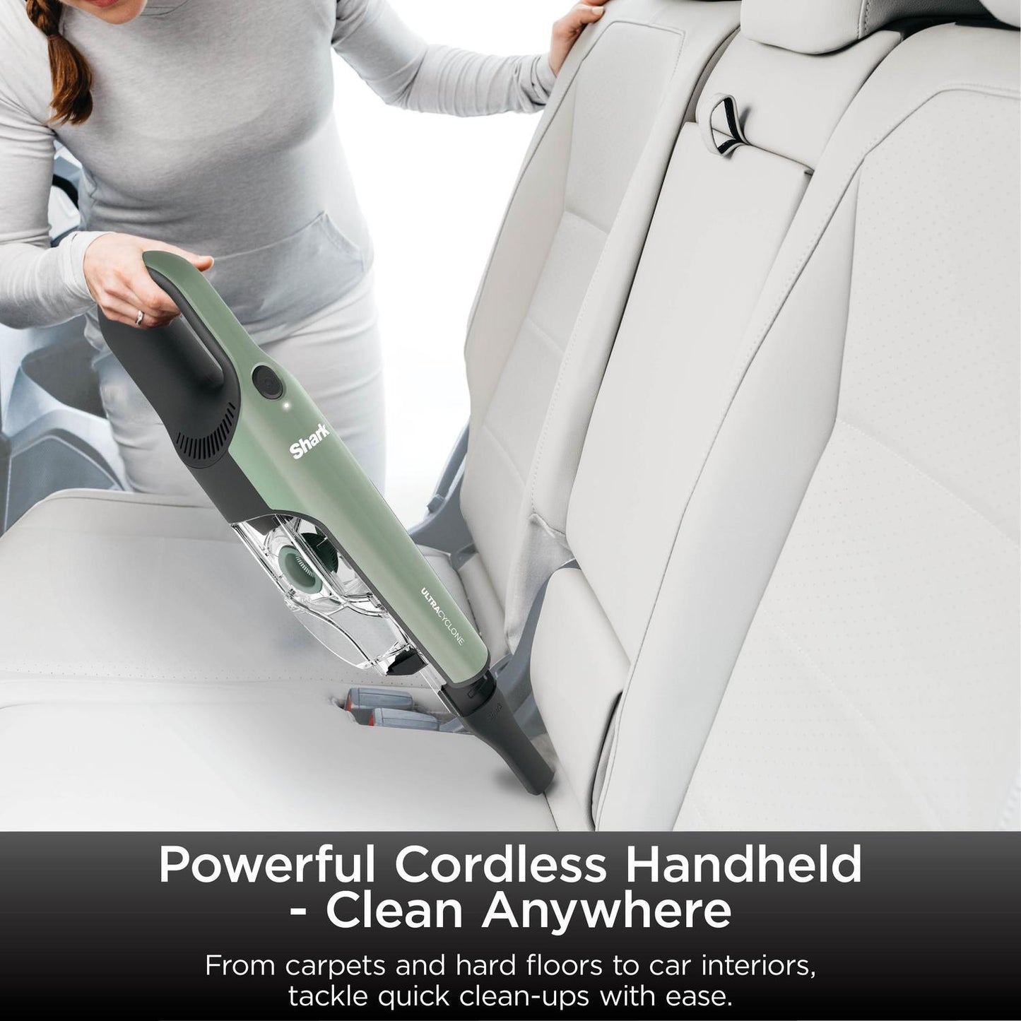 Shark CH901UK UltraCyclone Pro Cordless Handheld Vacuum Cleaner - 10 Minute Run Time - Green