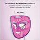 Shark FW312UKPK CryoGlow Under-Eye Cooling + LED Anti-Ageing & Blemish Repair Mask - Spa Pink