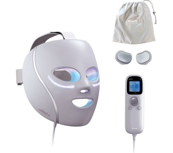 Shark FW312UKPL CryoGlow Under Eye Cooling + LED Mask - Lilac Chill