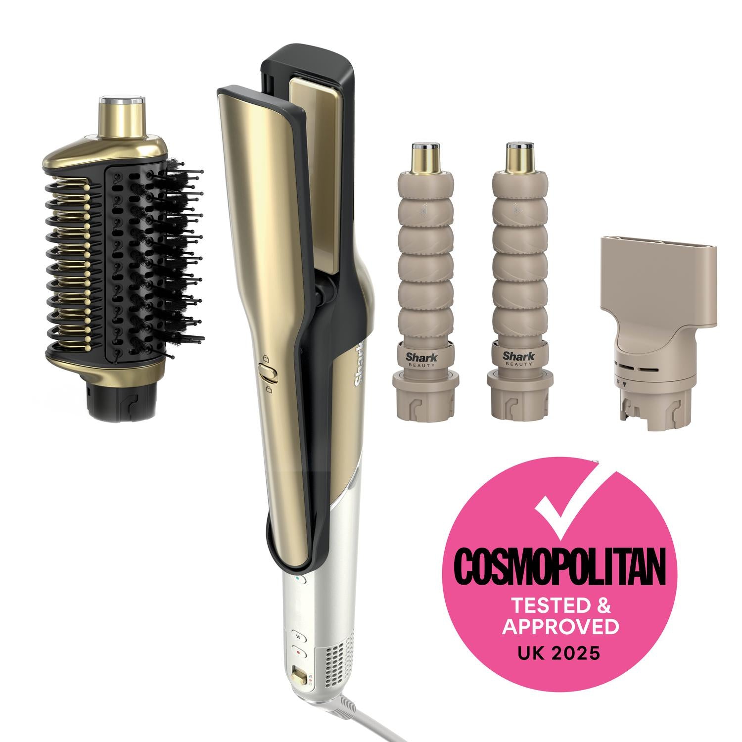 Shark HD6041SUK Glam Ceramic Air Styling and Drying System - French Gold