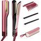 Shark HT401UKPK SilkiPro Straight Hair Straightener + Dryer in One Tool - Pink