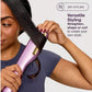 Shark HT401UKPU SilkiPro Straight Hair Straightener + Dryer in One Tool - Purple