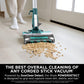 Shark HZ4000UKT PowerDetect Corded Stick Vacuum Cleaner - Dark Teal