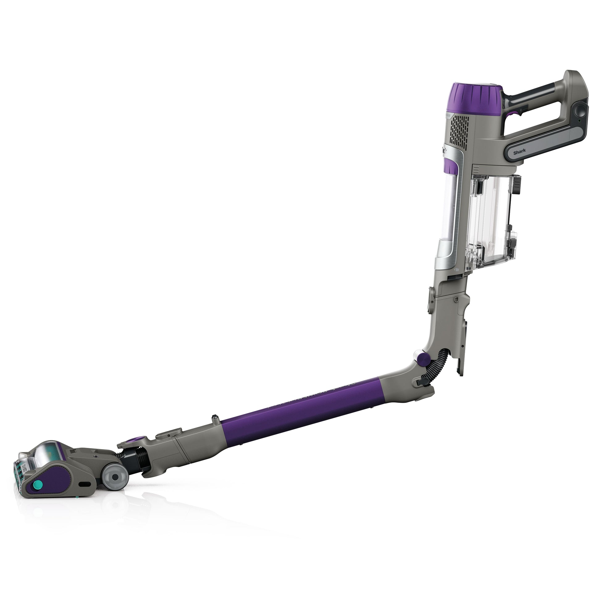 Shark IP1251UK PowerDetect Cordless Vacuum Cleaner - 70 Minutes Run Time - Purple/Grey