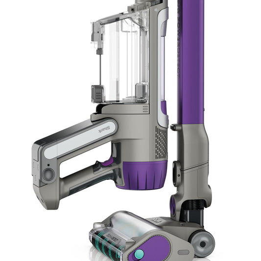 Shark IP1251UK PowerDetect Cordless Vacuum Cleaner - 70 Minutes Run Time - Purple/Grey