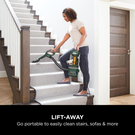 Shark NZ691UKT Anti Hair Wrap Upright Vacuum Cleaner with Lift-Away - Porsche Green