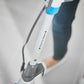 Shark S6001UK Klik n'Flip Manual Steam Pocket Mop - White/Blue Bird Blue