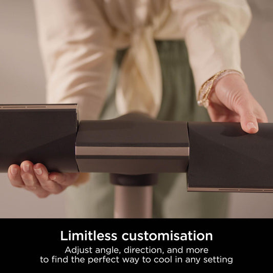 Shark TF200SUK TurboBlade Multi-Directional Cooling Fan - Charcoal