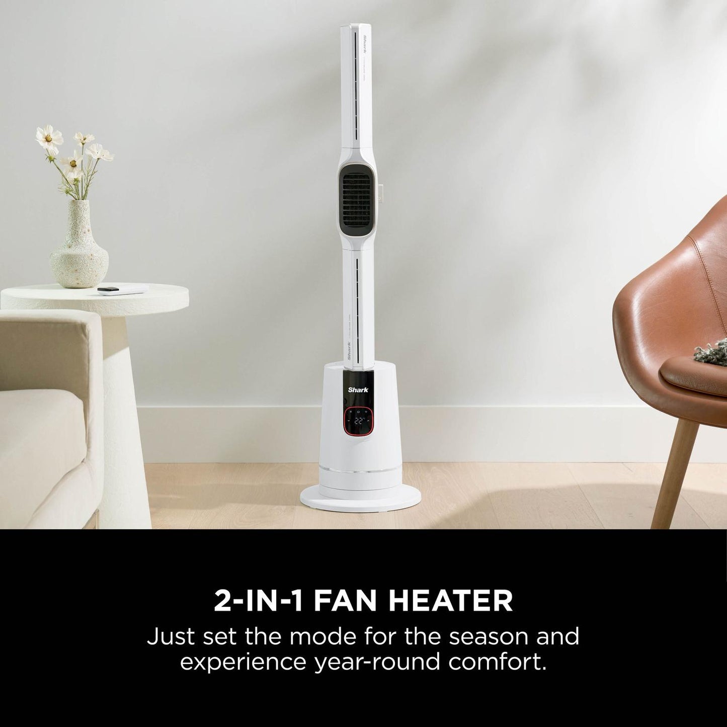 Shark TH200UKWH Fan & Heater - White