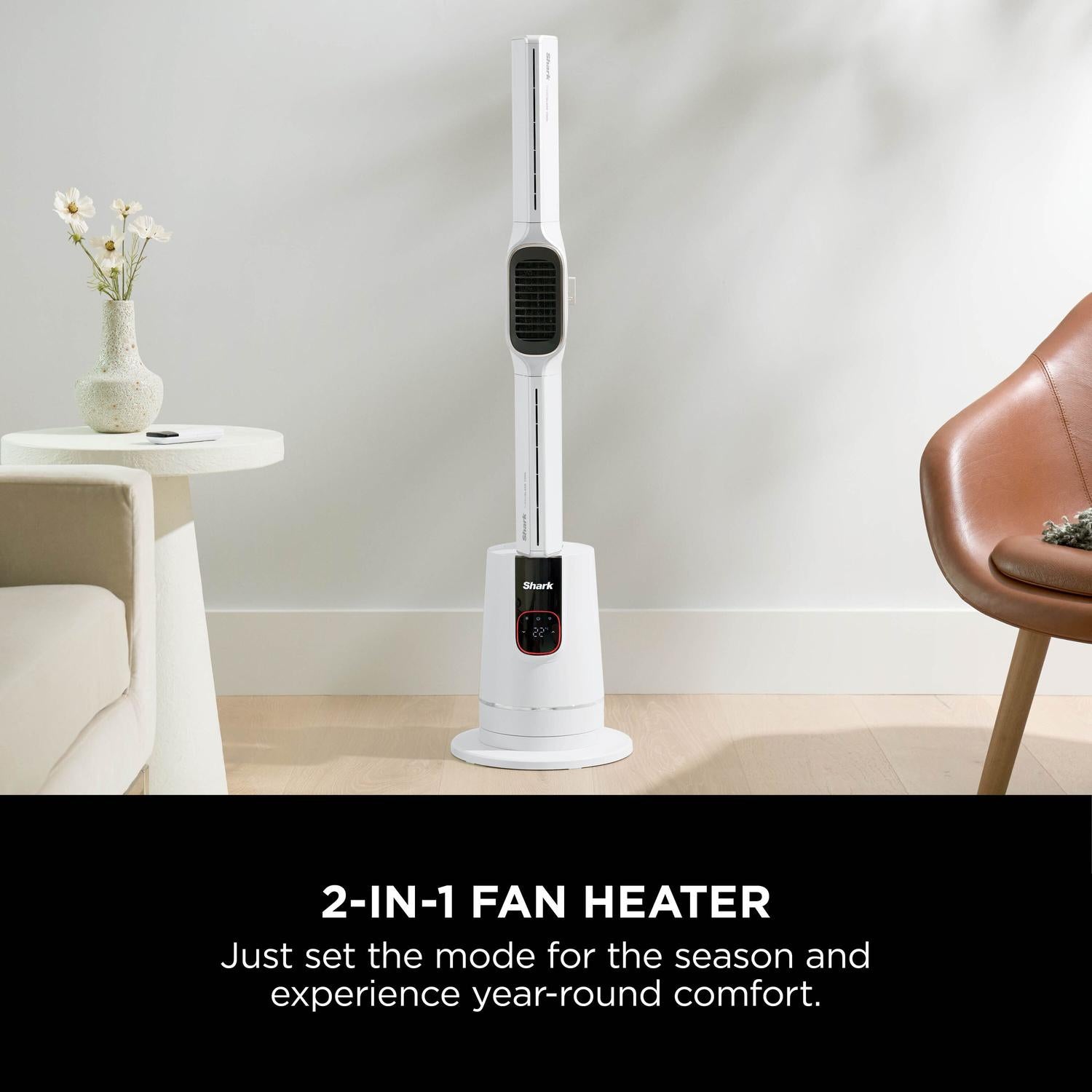 Shark TH200UKWH Fan & Heater - White