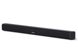 Sharp HT-SB110 Wireless 2ch 90W Slim Bluetooth Soundbar - Black
