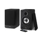 Sharp RPTT100CPSS30 Pair of Wireless Bookshelf Speakers with Automatic Bluetooth Turntable - Black