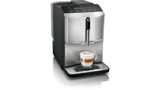 Siemens TF303G07 Bean to Cup Fully Automatic Freestanding Coffee Machine - Inox Silver Metallic