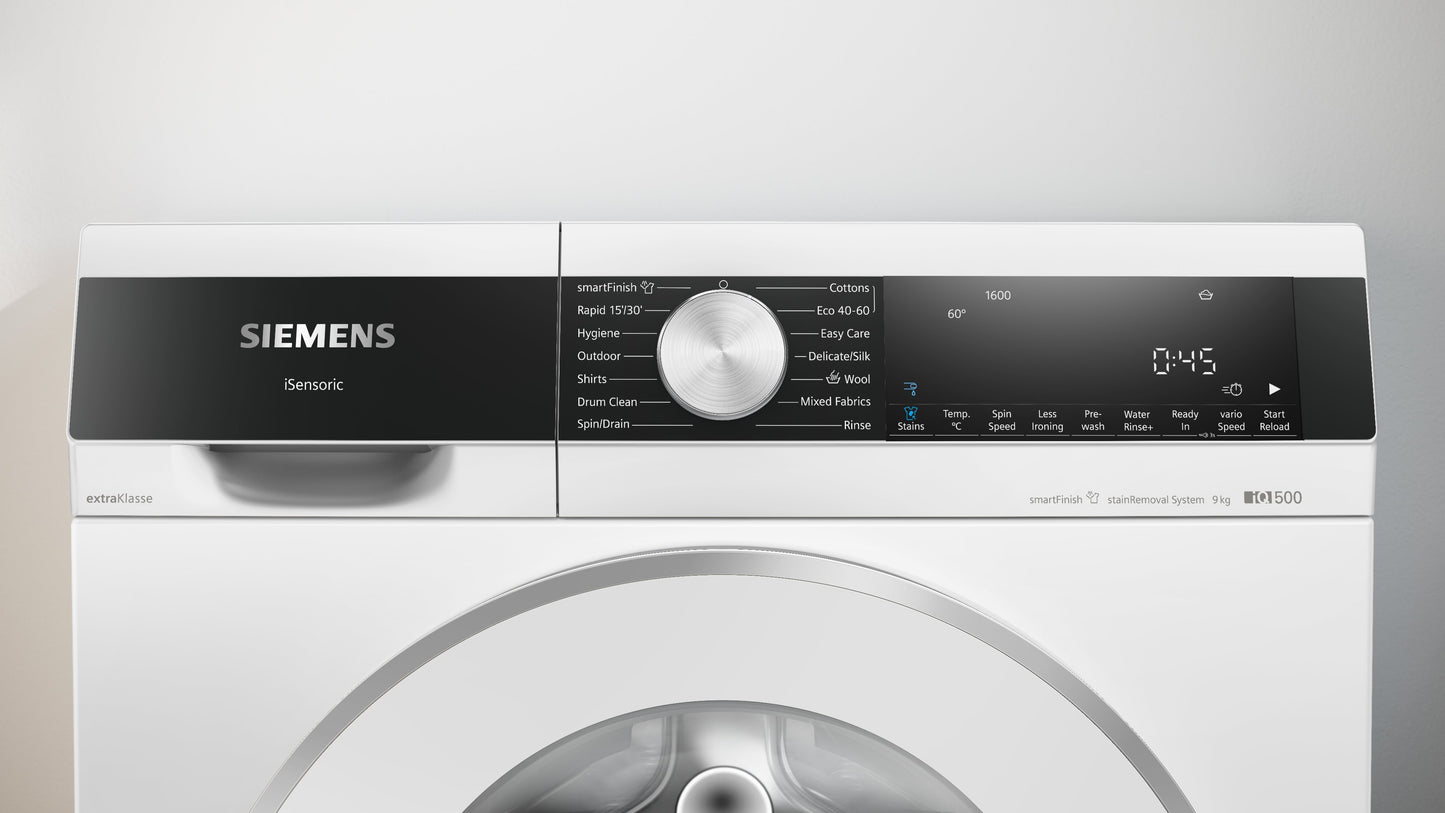 Siemens extraKlasse WG46G2Z2GB 9kg 1600 Spin Washing Machine - White
