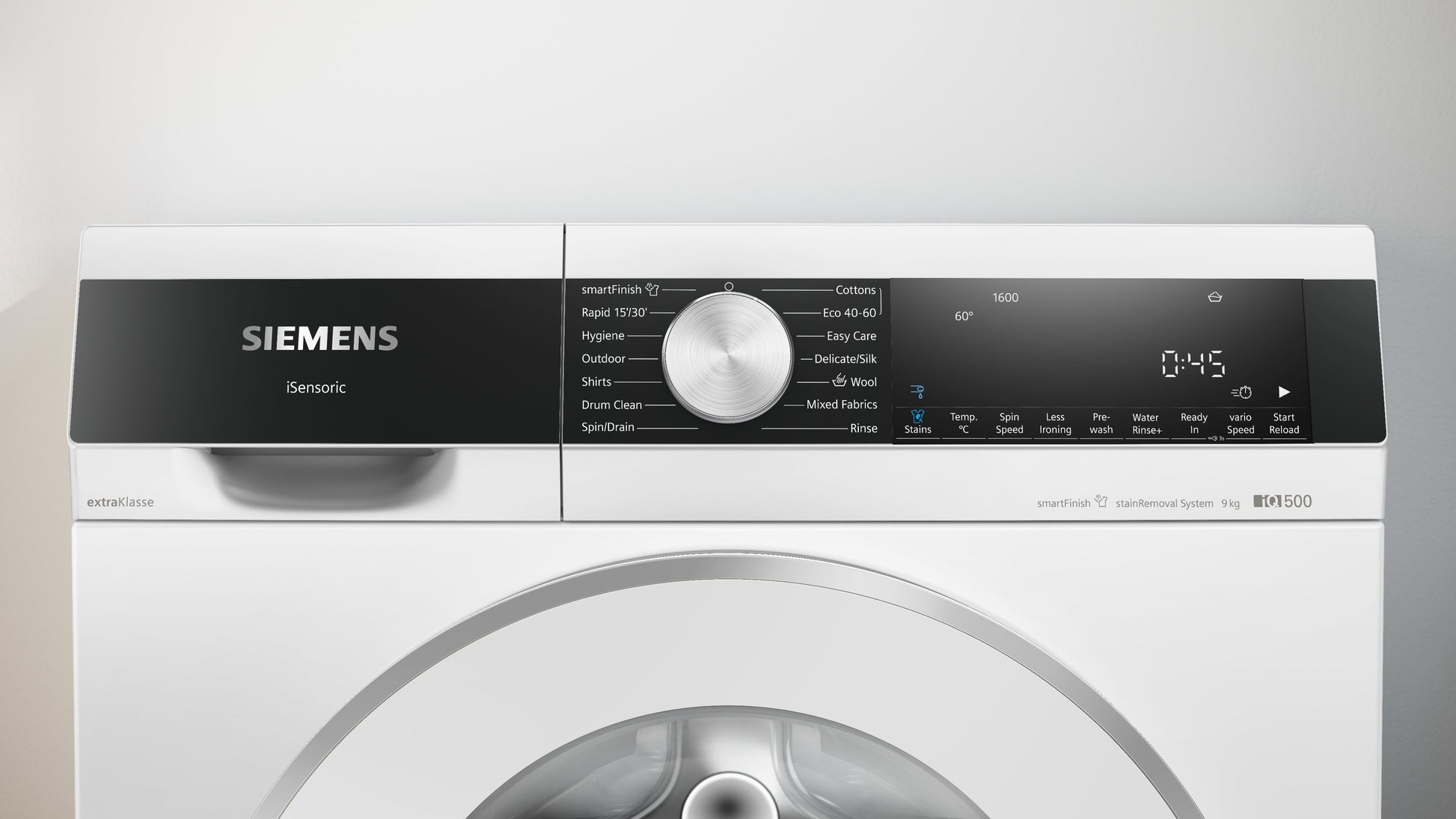 Siemens extraKlasse WG46G2Z2GB 9kg 1600 Spin Washing Machine - White
