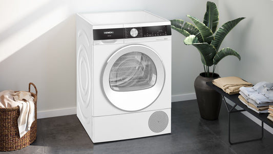 Siemens WQ45G202GB 9kg Heat Pump Tumble Dryer - White