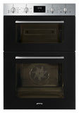 Smeg DOSF400B 59.7cm Built In Electric Double Oven - Black