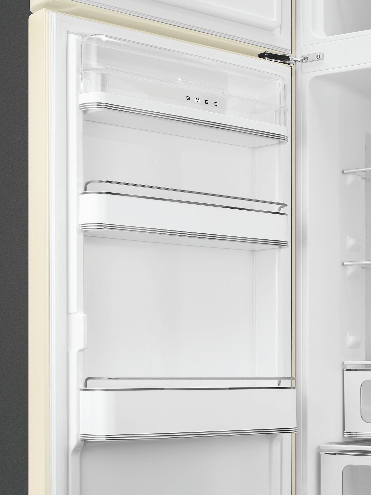 Smeg FAB30LCR6UK 60cm 75/25 Fridge Freezer - Cream