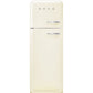 Smeg FAB30LCR6UK 60cm 75/25 Fridge Freezer - Cream