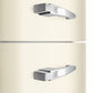 Smeg FAB32RCR6UK 60.1cm 70/30 Fridge Freezer - Cream