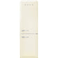 Smeg FAB32RCR6UK 60.1cm 70/30 Fridge Freezer - Cream
