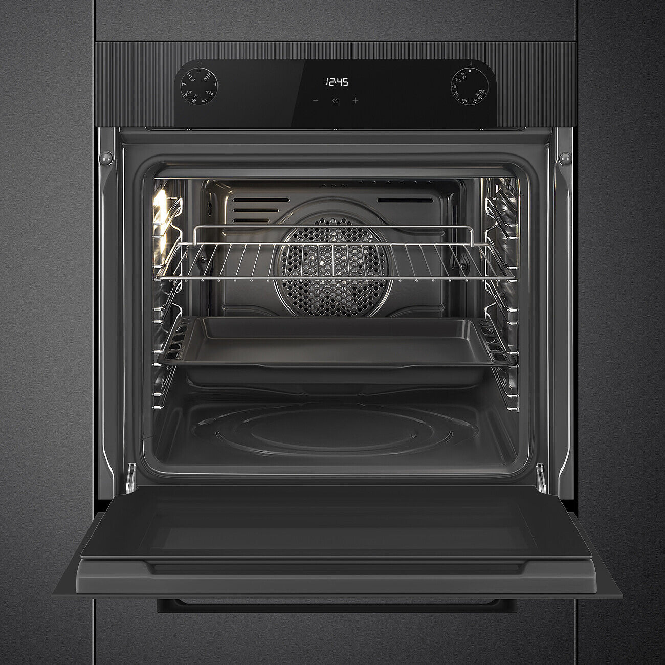 Smeg SF6200TBI 59.7cm Built In Electric Single Oven - Black