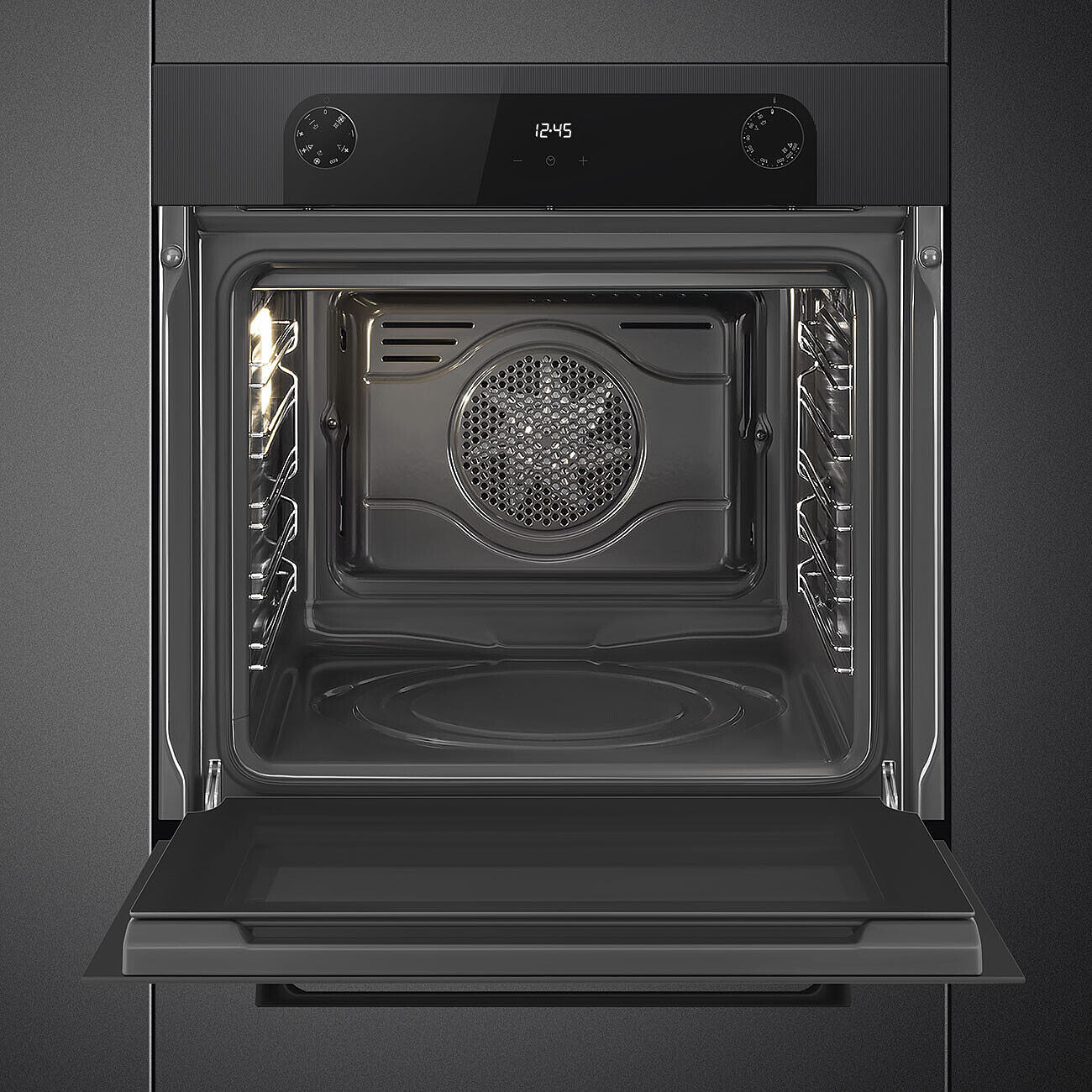 Smeg SF6200TBI 59.7cm Built In Electric Single Oven - Black