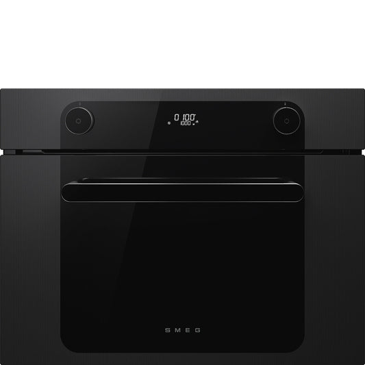Smeg SO4201M1BI 40 Litres Built In Combination Microwave - Black