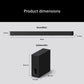 Sony HTA7100KIT.CEK BRAVIA Theatre Bar 7 + S 5.1.2ch Dolby Atmos Soundbar with SASW7 100W Subwoofer - Black