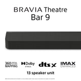 Sony HTA9000.CEK 7.0.2 Dolby Atmos® Soundbar - Black