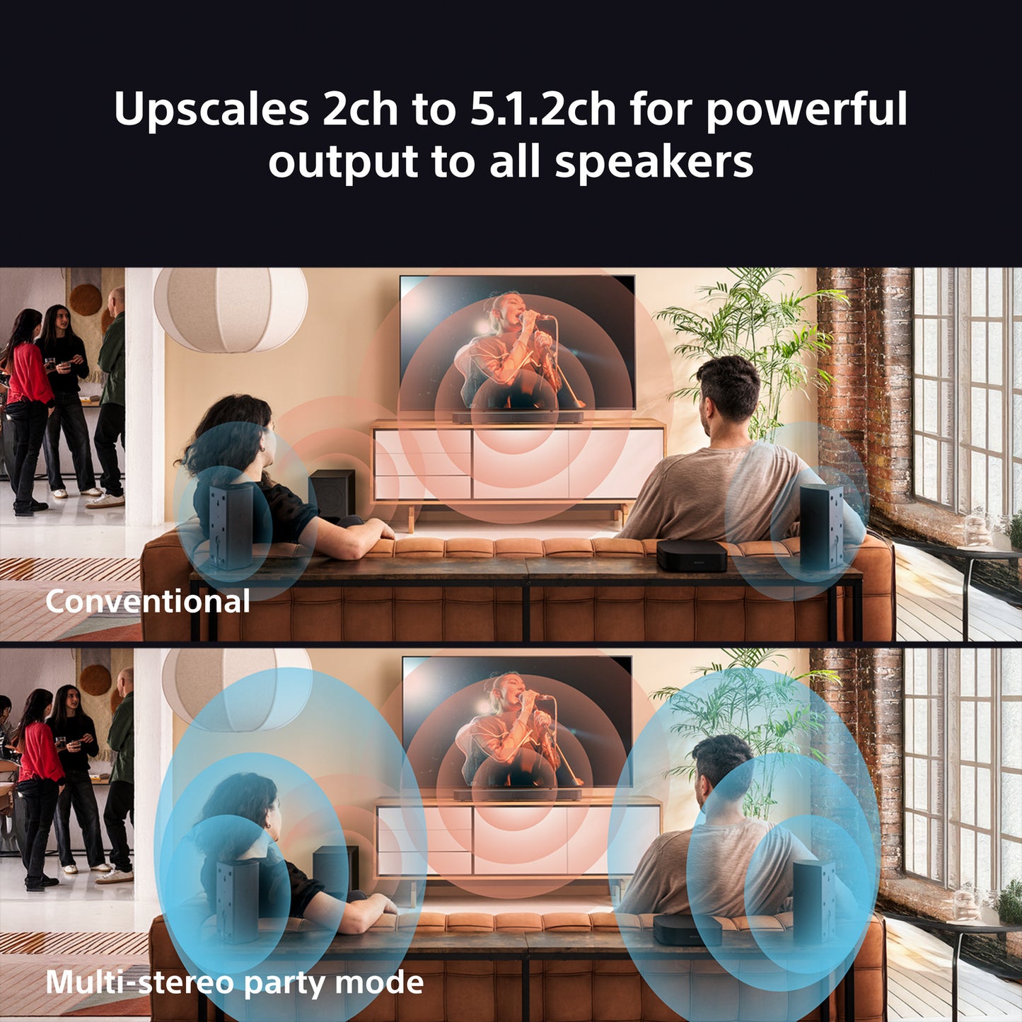 Sony SASW7.CEJ BRAVIA Theatre Wireless Subwoofer 7 - Black