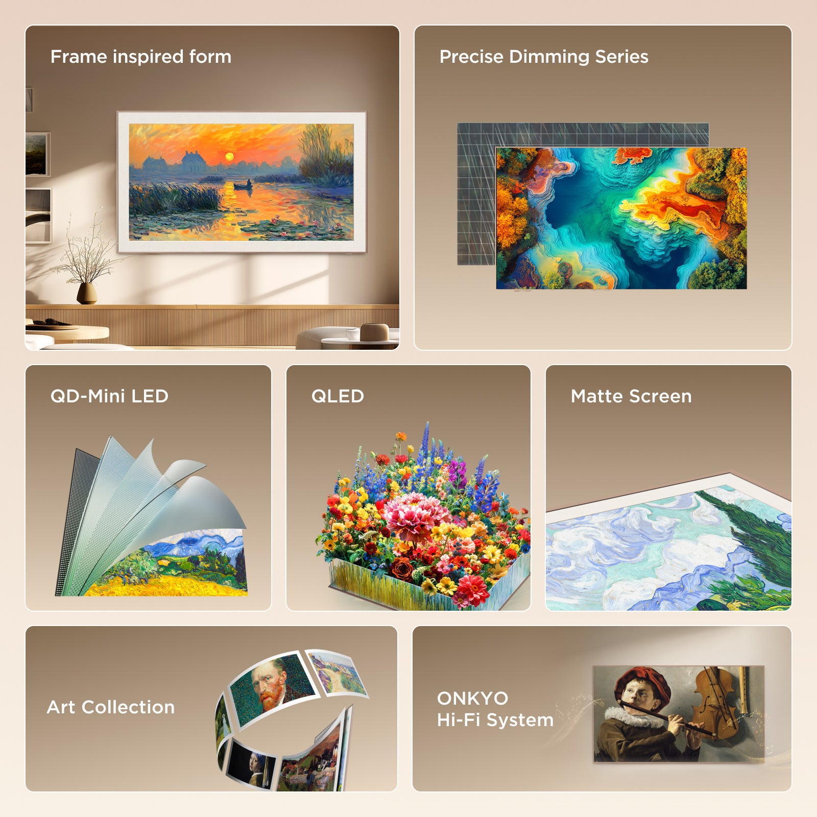 TCL 65A400 PRO-UK 65" 4K Ultra HD QD-MINI LED AI ART TV