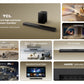 TCL Q65H 5.1 soundbar with Dolby Atmos & Ray Danz technologies - Black