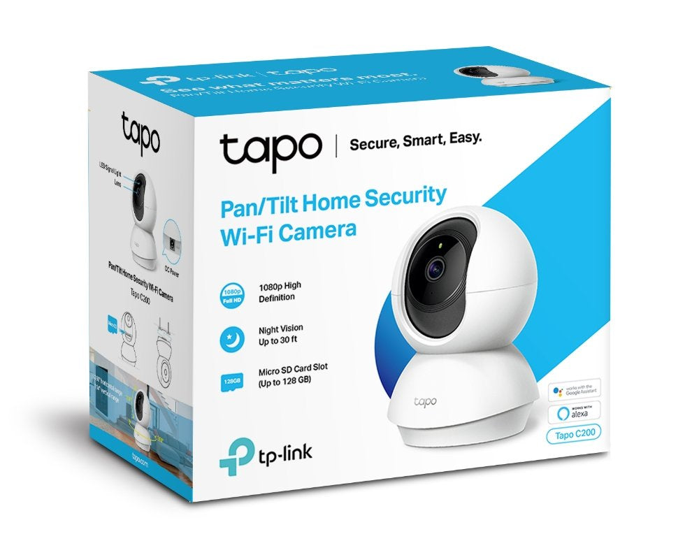 TP-Link TAPOC200 Pan/Tilt Home Security Wi-Fi Camera