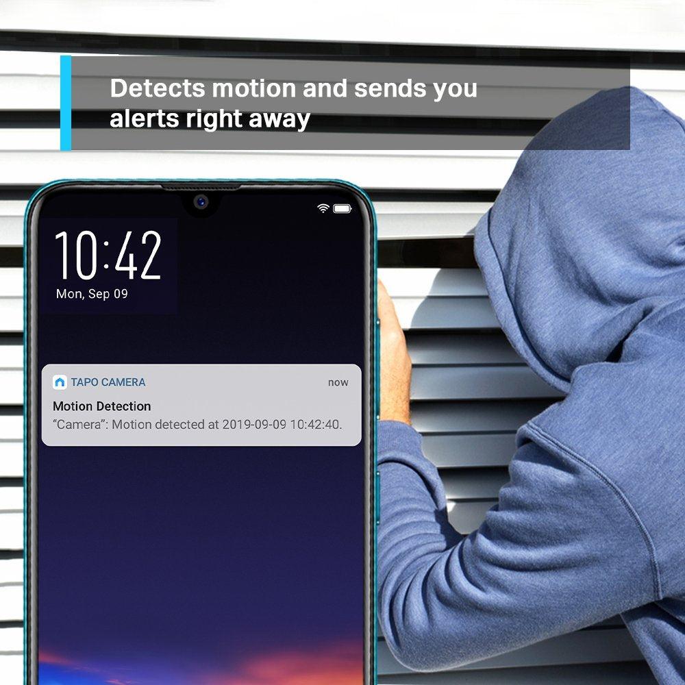 TP-Link TAPOC200 Pan/Tilt Home Security Wi-Fi Camera