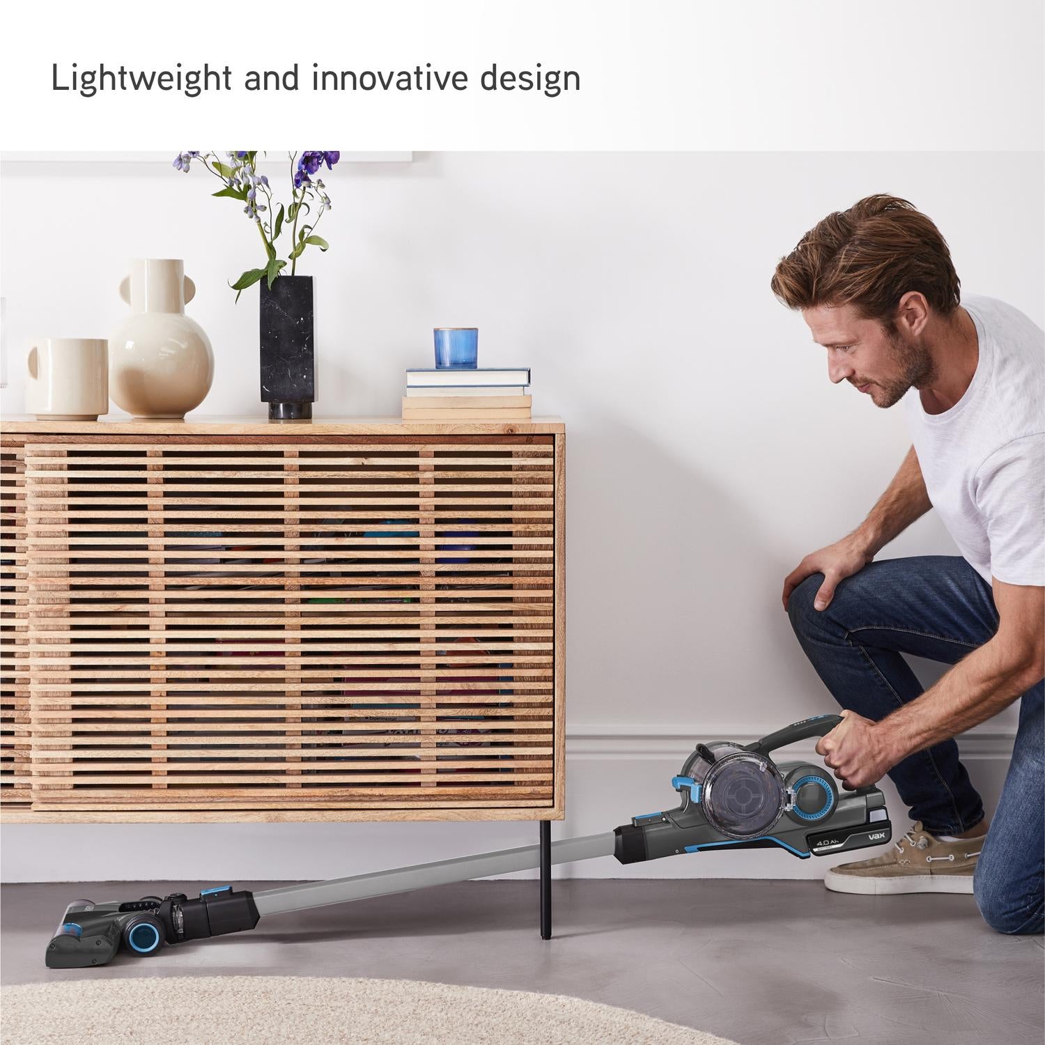 VAX CLSV-B4CA Blade 4 Classic Plus Cordless Vacuum Cleaner - Graphite/Blue