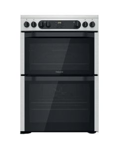 Hotpoint HDM67V9DCX 60cm Double Oven Cooker