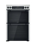 Hotpoint HDM67V9DCX 60cm Double Oven Cooker